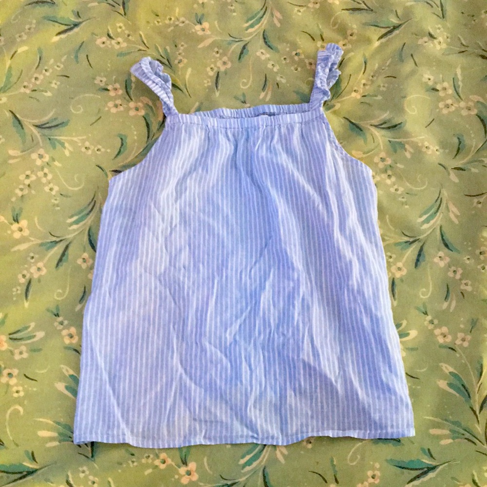 (Kids) Striped sleeveless t-shirt